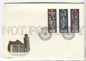 445981 Liechtenstein 1978 year FDC Christmas