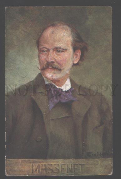 3103380 MASSENET Great French COMPOSER vintage PC