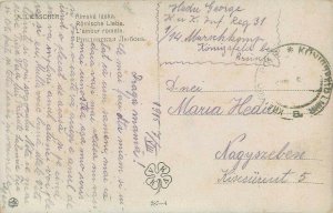 Roman love by A. Liebscher 1915 postcard