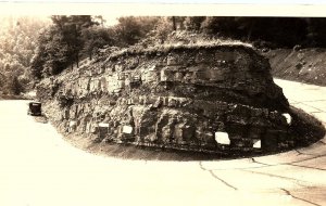 1920s MACOMBER WEST VIRGINIA U CURVE LAUREL MOUNTAIN PHOTO RPPC POSTCARD P1425