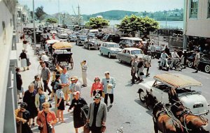 Front Street  Hamilton, Boat Day Bermuda Island Unused 