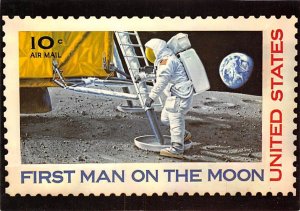 First Man On Moon, United States Stamp 