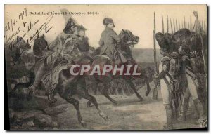 Old Postcard History Napoleon 1st Battle of & # 39Iena October 14, 1806