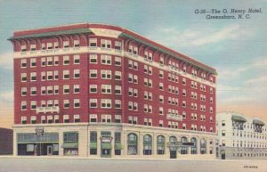 North Carolina Greensboro The O Henry Hotel 1946 Curteich