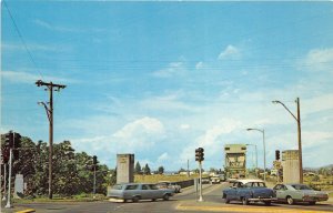 Snake River Bridge Between Washington & Idaho 1960s Postcard
