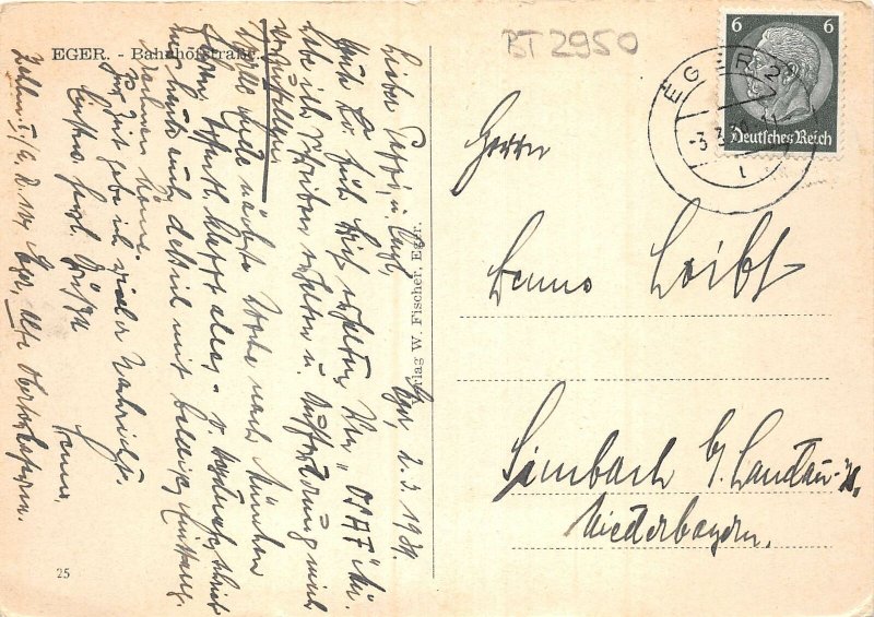 BT2950 eger cheb czech republic bahnhofstrasse