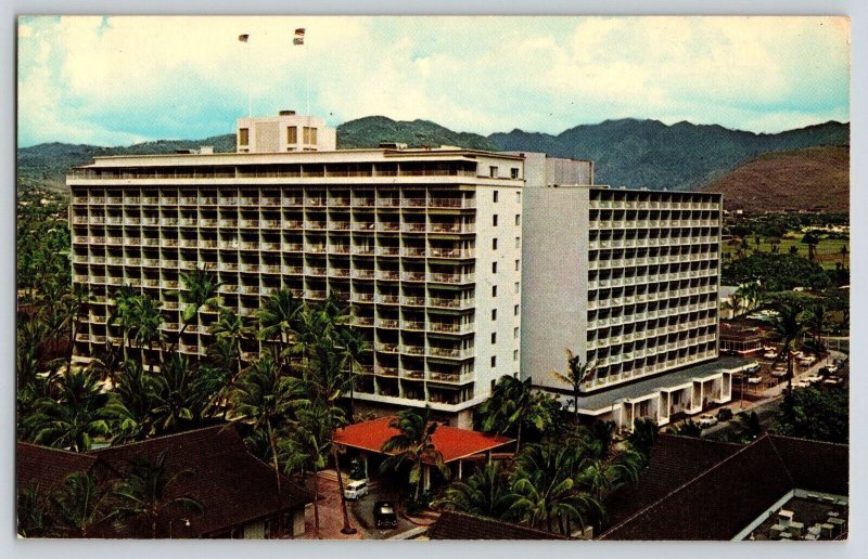 Postcard Princess Kaiulani Hotel - Waikiki Beach Hawaii