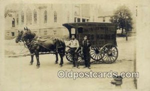 Des Moines Iowa, USA Distilled Water Ice, Real Photo Horse Drawn Advertising ...