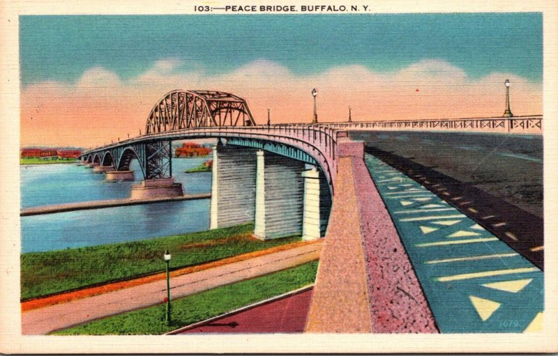 New York Buffalo The Peace Bridge