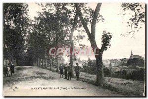 Chateaumeillant - The Walk Kids - Old Postcard