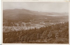 Scotland Postcard - Callander and Loch Vennachar - Real Photograph   ZZ1114