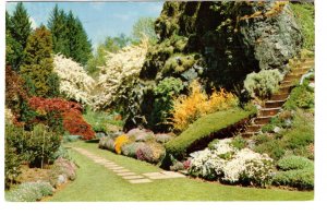 Sunken Gardens, Butchart, Victoria, British Columbia, Used 1958