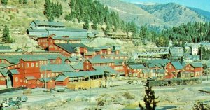 Postcard Early View of The Morning Mine in Mullan, Idaho.        S2