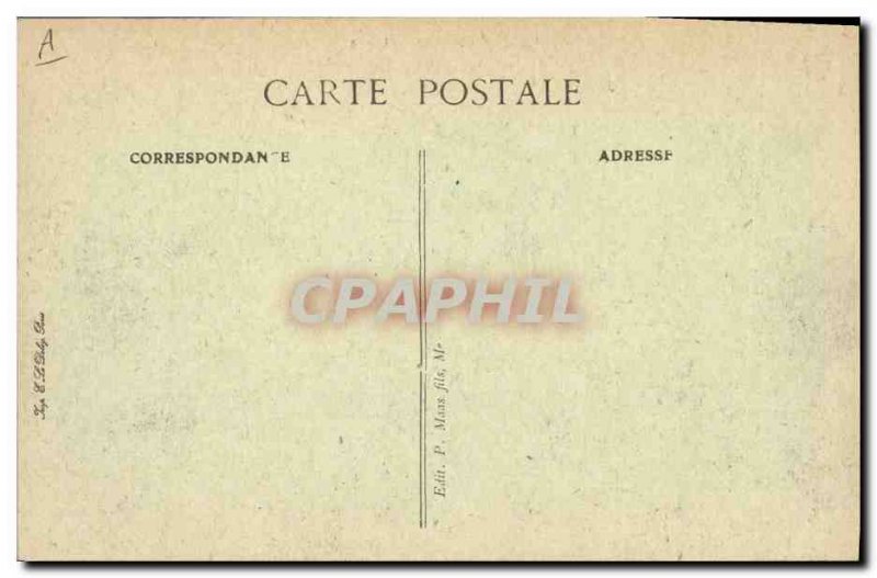 Old Postcard Metz Army Barracks Genie