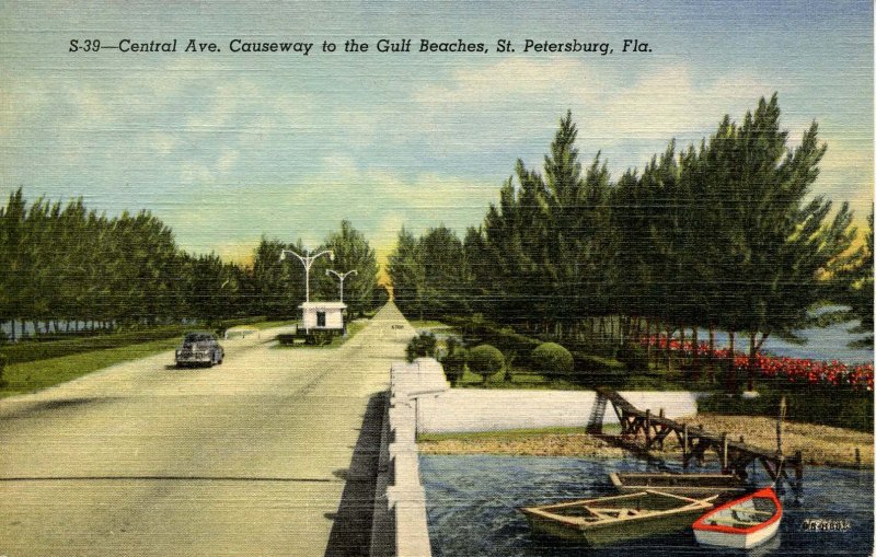 FL - St Petersburg. Central Avenue, Causeway to Gulf Beaches