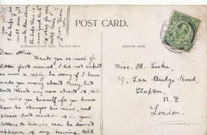 Genealogy Postcard - Cooke - Lea Bridge Road - Clapton - London - Ref 4332A