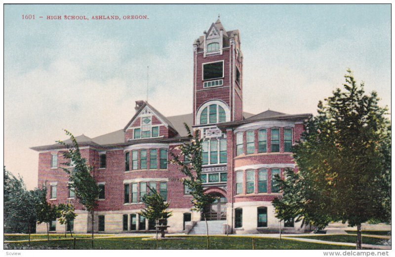 ASHLAND, Oregon, 1900-1910's; High School