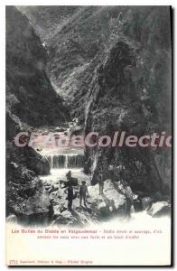 Postcard Old Oulles The Devil in Valgaudemar Defile narrow and wild or leavin...