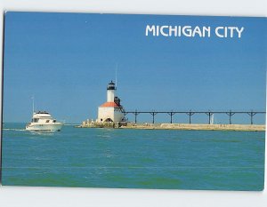 Postcard Michigan City, Indiana