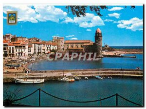 Postcard Modern Light and Colors of the Cote Vermeille Collioure Catalan Cele...