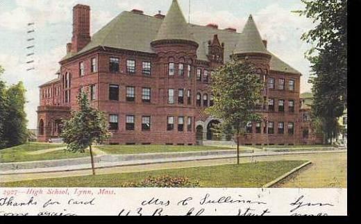 Massachusetts Lynn High School 1906