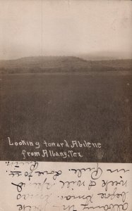 Looking toward Abilene from Albany, Tex   PC