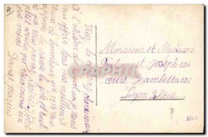 Postcard Old Post Postman Child