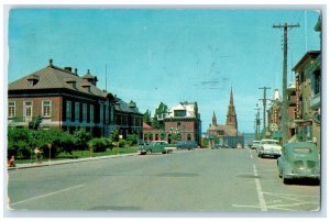 1962 Rue De La Cathedrale Rimouski Quebec Canada Vintage Posted Postcard