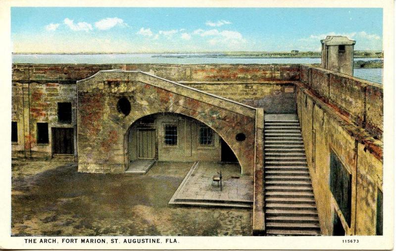 FL - St Augustine, Fort Marion - The Arch