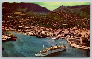 Honolulu Harbor Postcard -  Hawaii