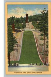 Gilford NH Ski Jump Postcard