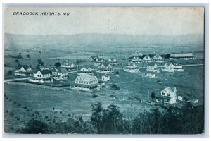 Braddock Heights Maryland MD Postcard Aerial View Of  Residence Section  c1920's