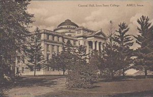 Iowa Ames Central Hall Iowa State College Albertype