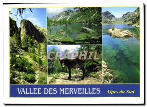 Postcard Modern Marvels Valley Alpes Maritimes Between Valleys Roya and Vesub...