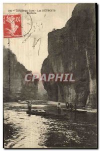 Gorges du Tarn Postcard Old Detroits Rocks