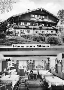 BG2459 haus zum staun bad wiessee obb hotel restaurant   CPSM 14x9.5cm germany