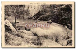 Vaucluse - The Source High - has his birth - Old Postcard