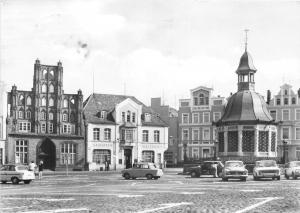 BG15785 wismar markt alter schwede und alte wasserkunst germany CPSM 14.5x9cm