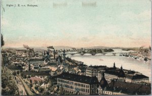 Hungary Budapest Vintage Postcard C100