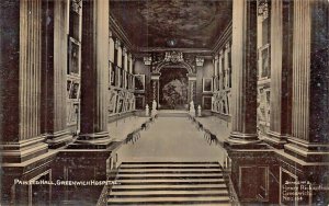 LONDON ENGLAND~GREENWICH HOSPITAL PAINTED HALL~H RICHARDSON REAL PHOTO POSTCARD