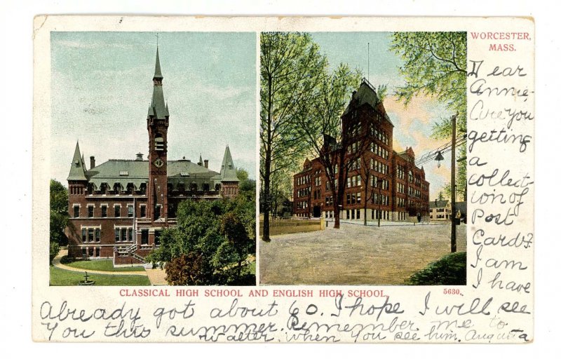 MA - Worcester. Classic High School & English High School
