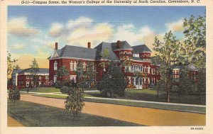 Campus Scene, Woman's College of the University of North Carolina Greensboro,...