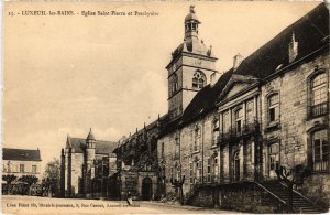 CPA Luxeuil-les-Bains Eglise St-Pierre et Presbytere (1273596)