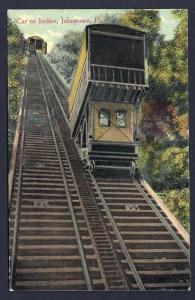 Rail Car Incline Railway Johnstown Pennsylvania used c1912