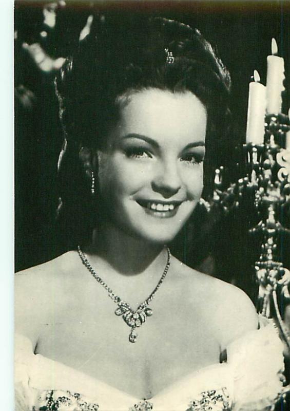 France Movie Romy Schneider French Actress German Heimatfilm Postcard  # 6154