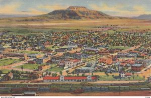 TUCUMCARI, New Mexico,1930-1940s ; Air View Of Tucumcari