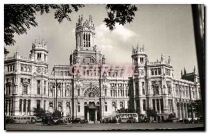 Postcard Old Madrid Palacio de Telacomunicacion