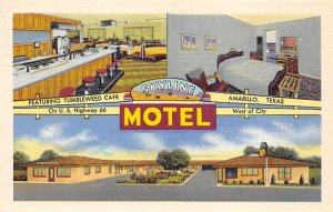 Skyline Motel And Coffee Shop - Amarillo, Texas TX  