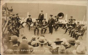 Atlanta Georgia GA Madison Square Garden Music band From NYC Real Photo Postcard