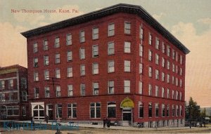 Postcard New Thompson House Kane PA 1914